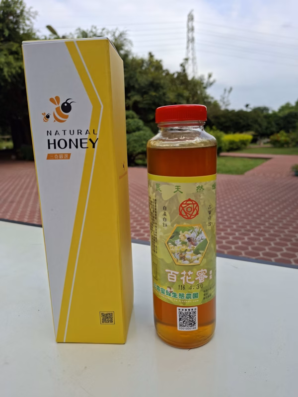 百花春蜜傳統瓶裝（紅蓋）