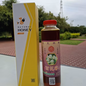 百花秋蜜傳統瓶裝（紅蓋）