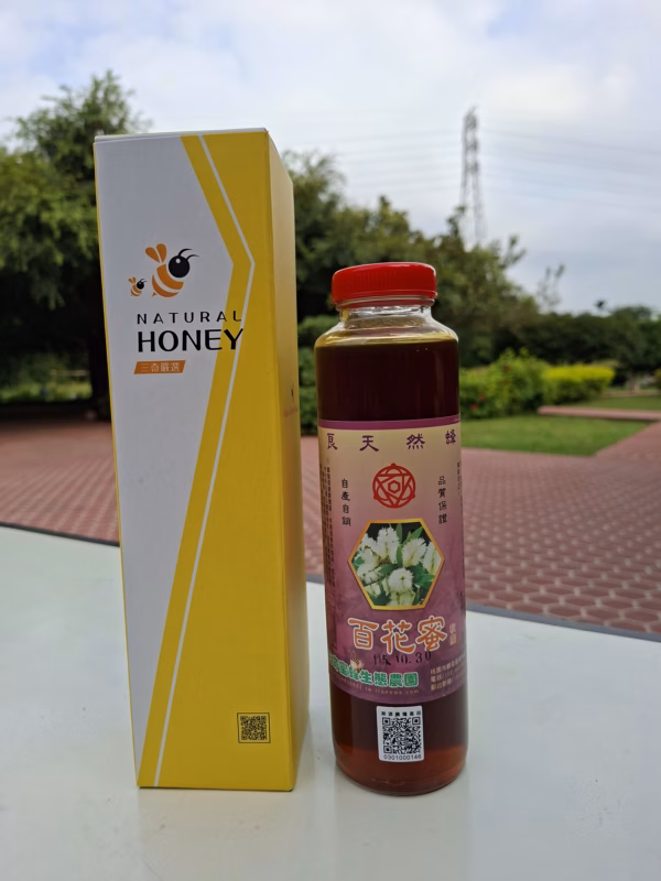 百花秋蜜傳統瓶裝（紅蓋）