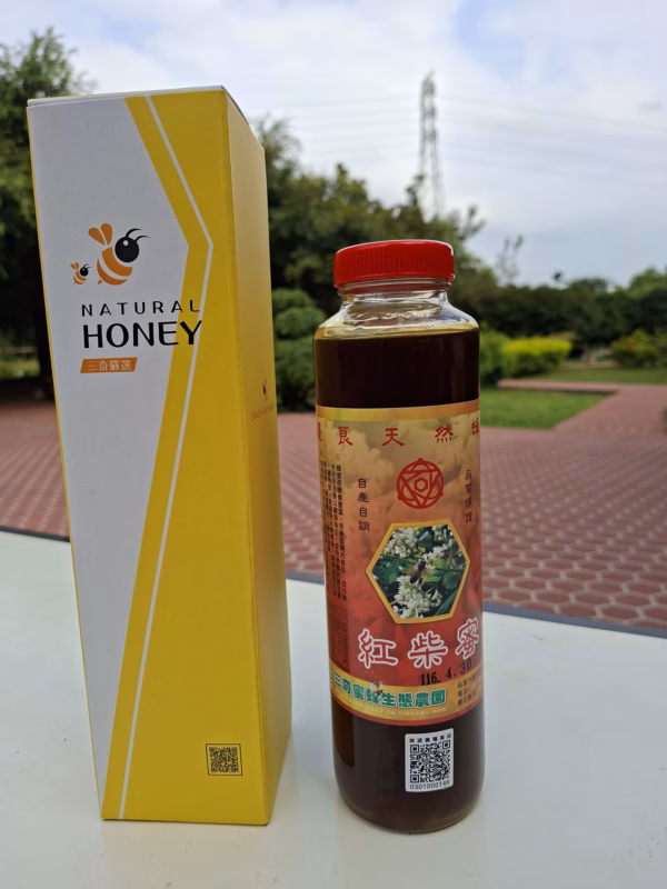 紅柴蜂蜜傳統瓶裝（紅蓋）
