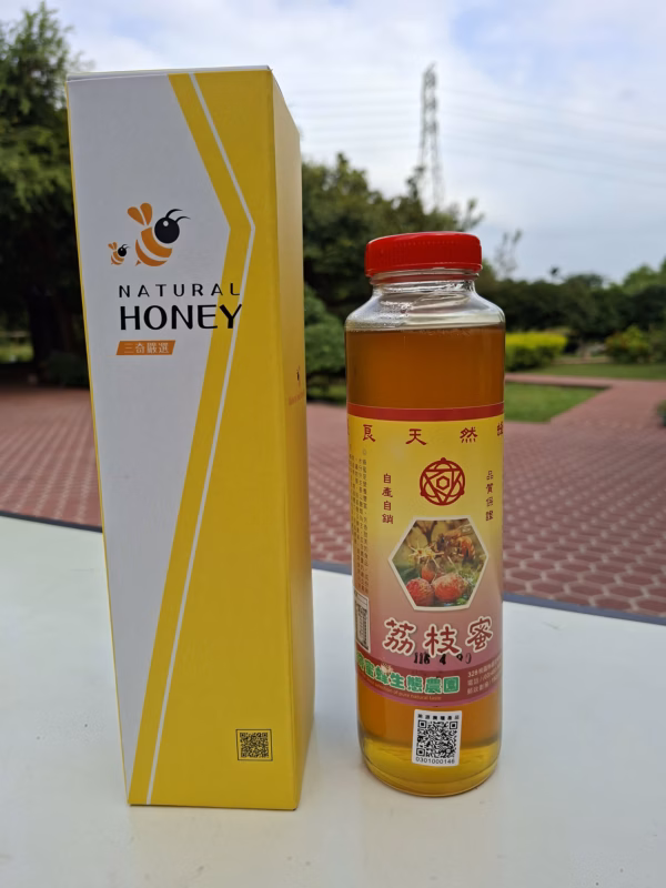 荔枝蜂蜜傳統瓶裝（紅蓋）